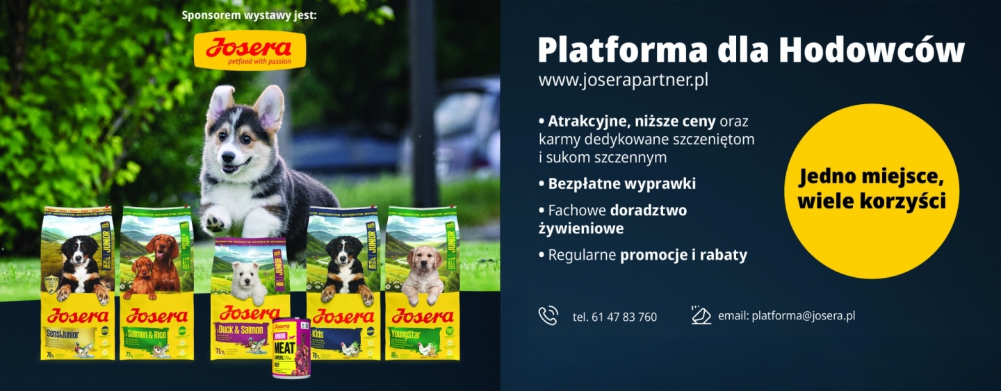 JOSERA - Sponsor wystawy w Burzeninie!