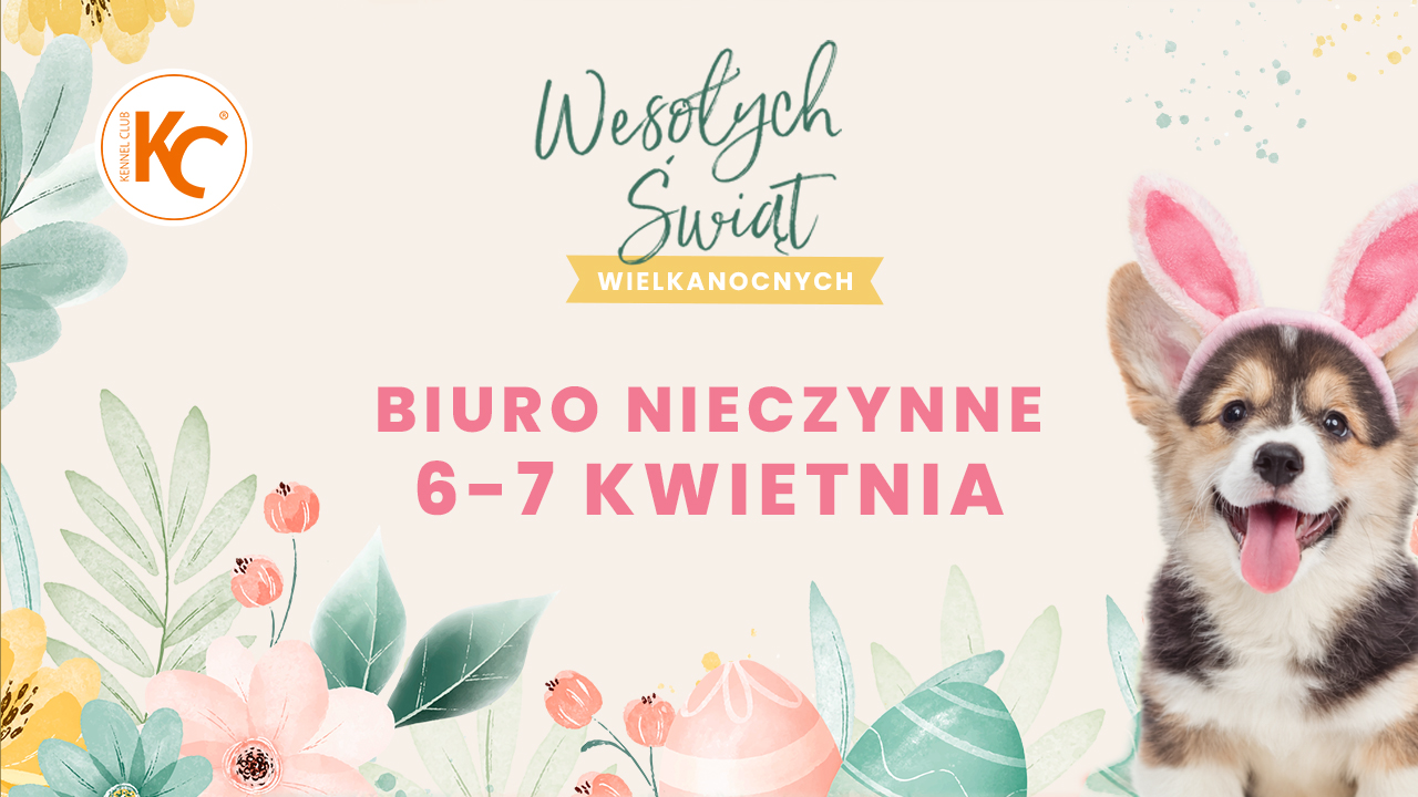 Biuro nieczynne w dniach 6–7 kwietnia